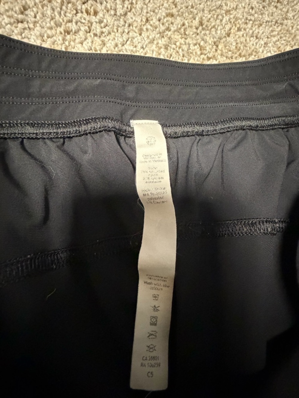 lululemon athletica Black High-Rise Joggers - Picture 3 of 3